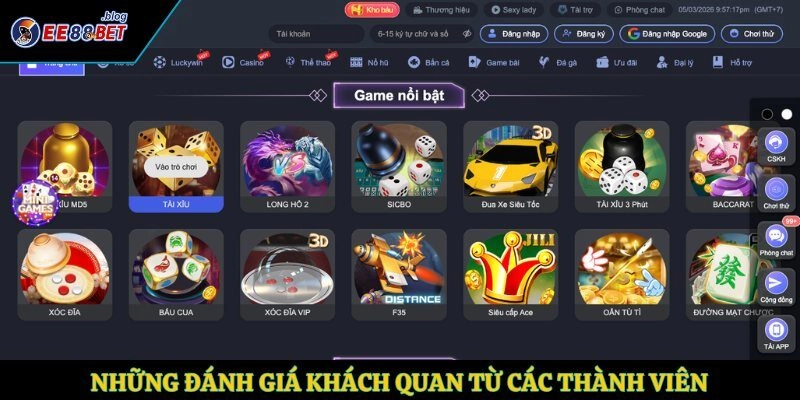 Những đánh giá khách quan từ các thành viên